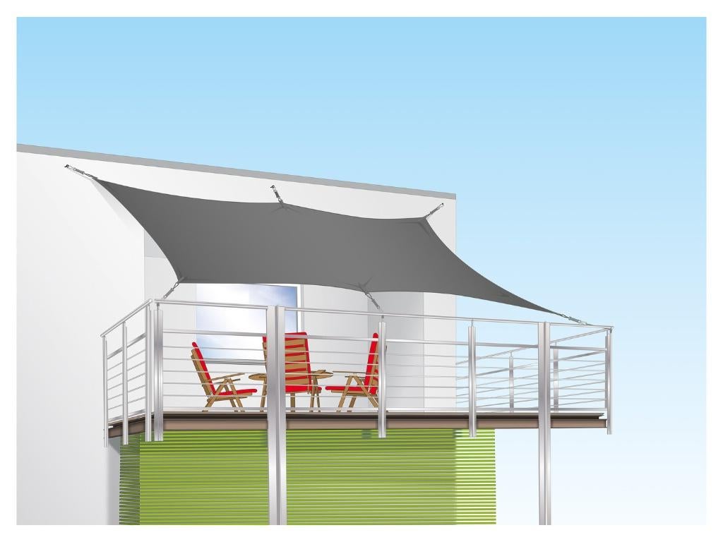 Nieuwe Zonnenschermen Beige/antraciet - Departijwinkel, Tuin en Terras, Zonneschermen, Minder dan 150 cm, Ophalen, Nieuw, Overige typen
