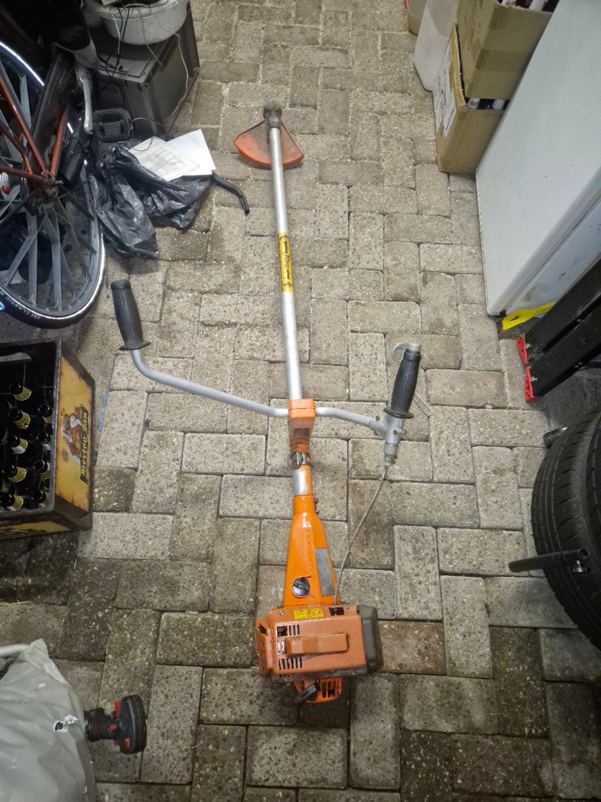 Husqvarna 244RX bosmaaier - start niet meer, Tuin en Terras, Ophalen, Gebruikt, Benzine, Husqvarna