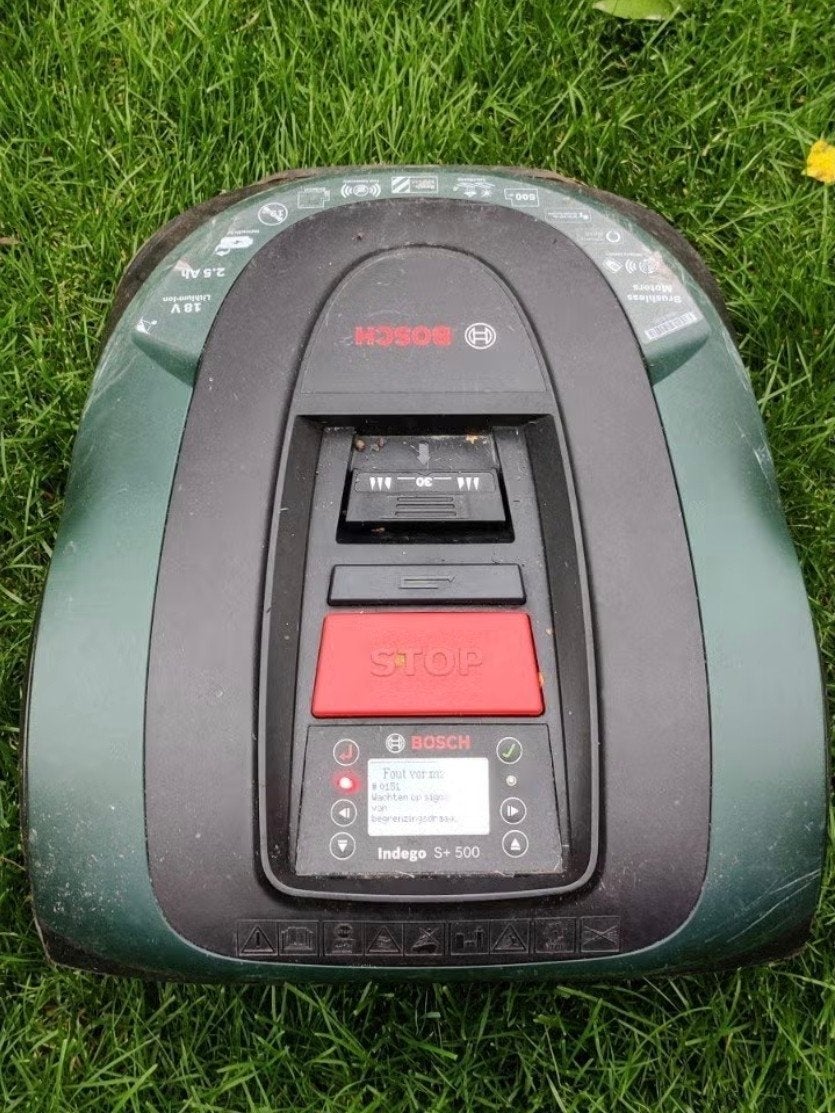 Bosch Indego S+ 500 Robotmaaier, Gebruikt, Bestuurbaar via app, Ophalen of Verzenden, Minder dan 20 cm