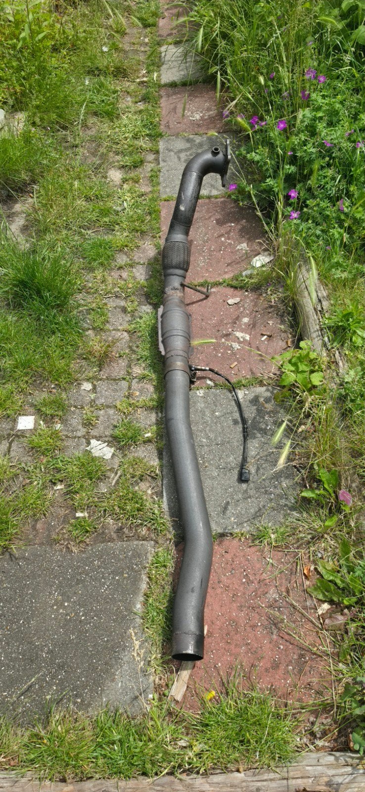 2.0 tfsi downpipe  s3 6r 3 inch, Ophalen of Verzenden, Gebruikt, Seat