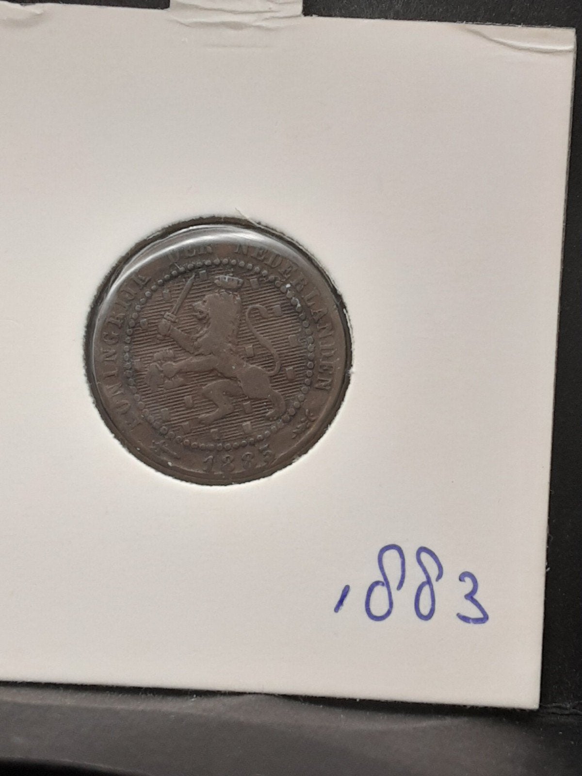 1 cent 1883 koning Willem III, Postzegels en Munten, Munten | Nederland, Verzenden, Koning Willem III, 1 cent, Losse munt