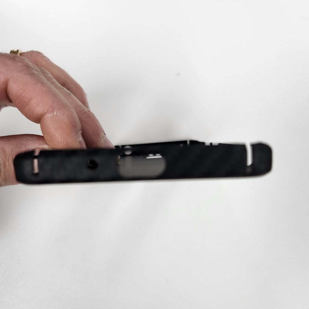 Sony Xperia Pro1- Carbon Backcover- Zwart, Niet ingevuld, Galaxy S4, Niet ingevuld, Ophalen of Verzenden