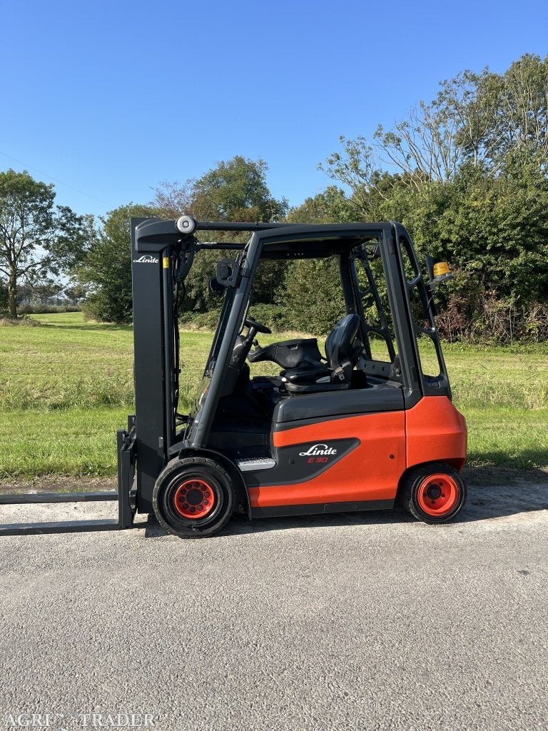 Linde E30-01 elektrische heftruck triplo sideshift 2338 uur!, Zakelijke goederen, Linde, Heftruck, Ophalen of Verzenden, 8219PE