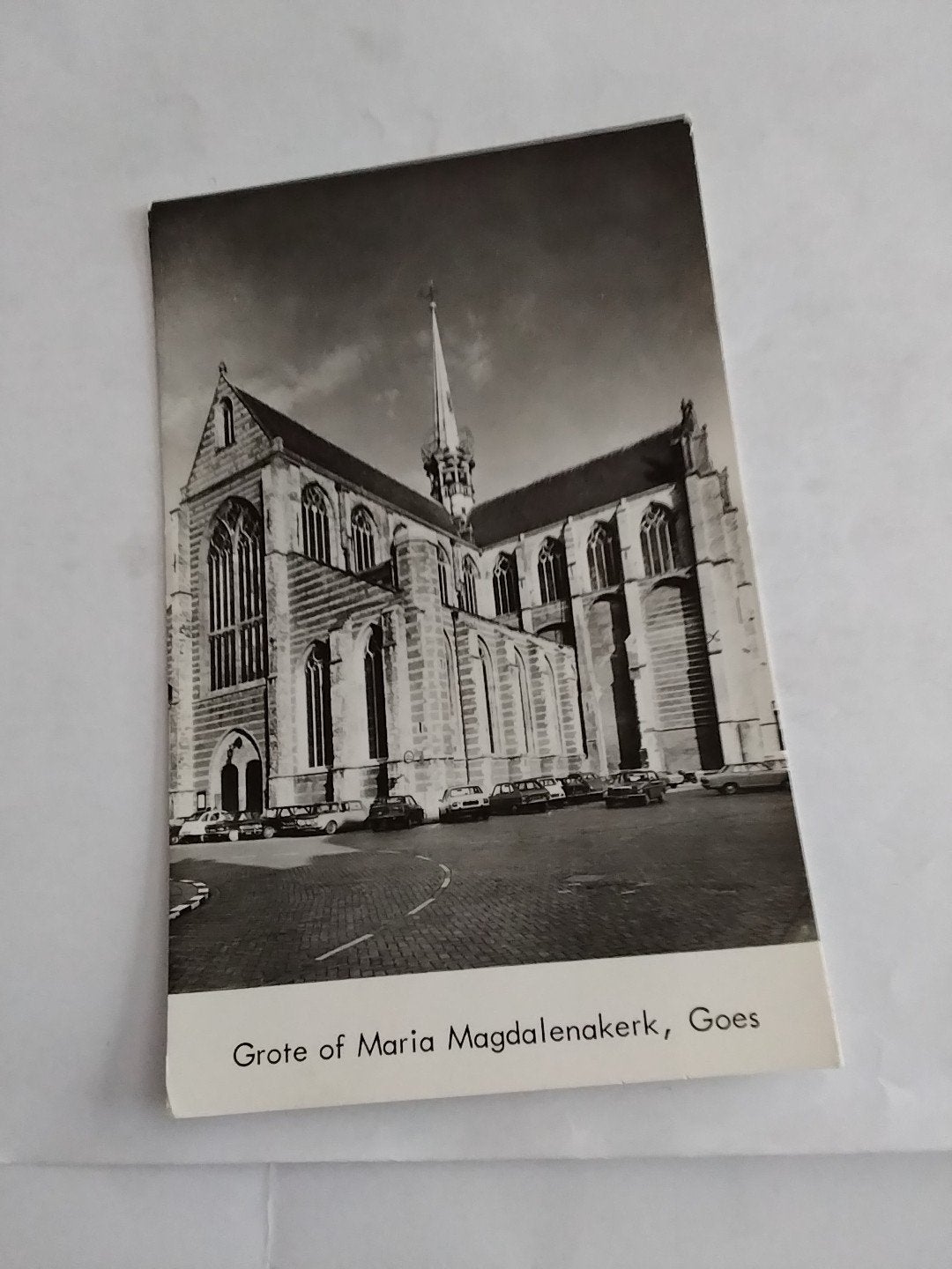 Ansichtkaart Grote of Maria Magdalenakerk, Goes, Ophalen of Verzenden, 1960 tot 1980, Ongelopen, Zeeland
