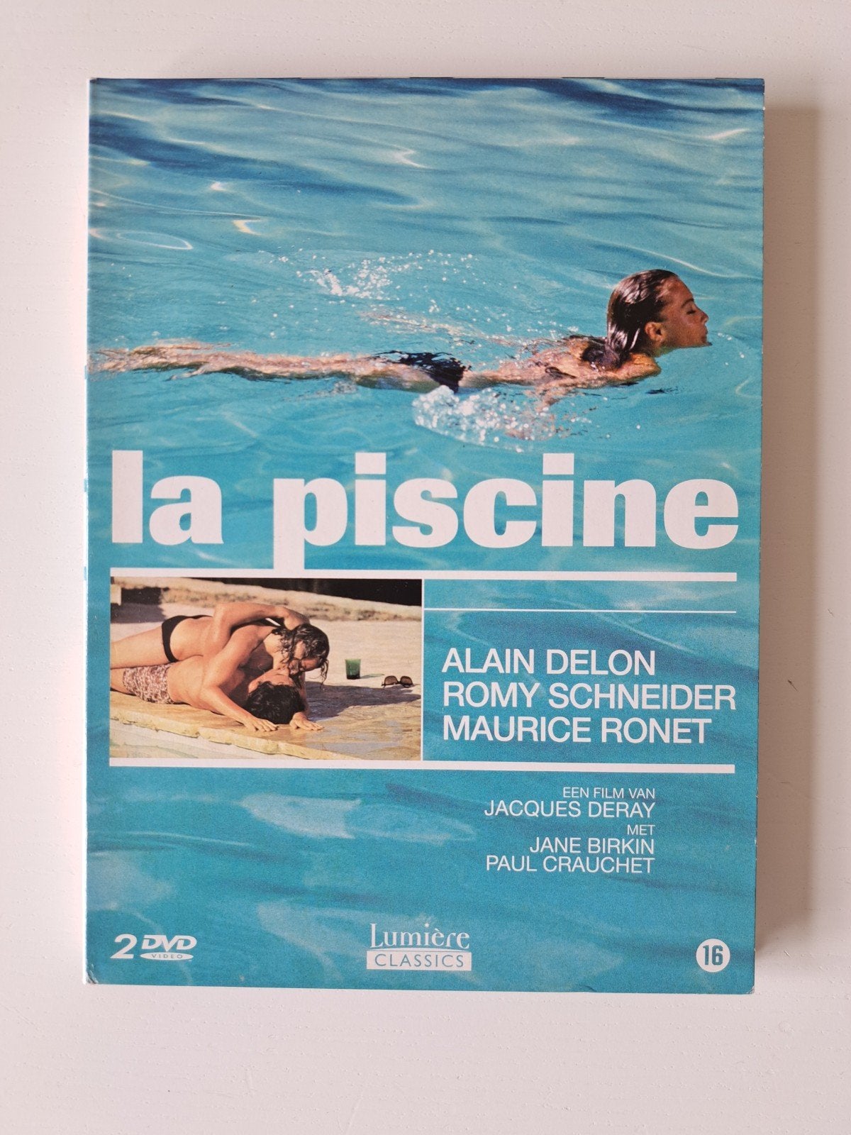 La Piscine (2 DVD) - Klassieke Franse thriller [Digipack], Cd's en Dvd's, Vanaf 16 jaar, Nederlands, Ophalen of Verzenden, Engels