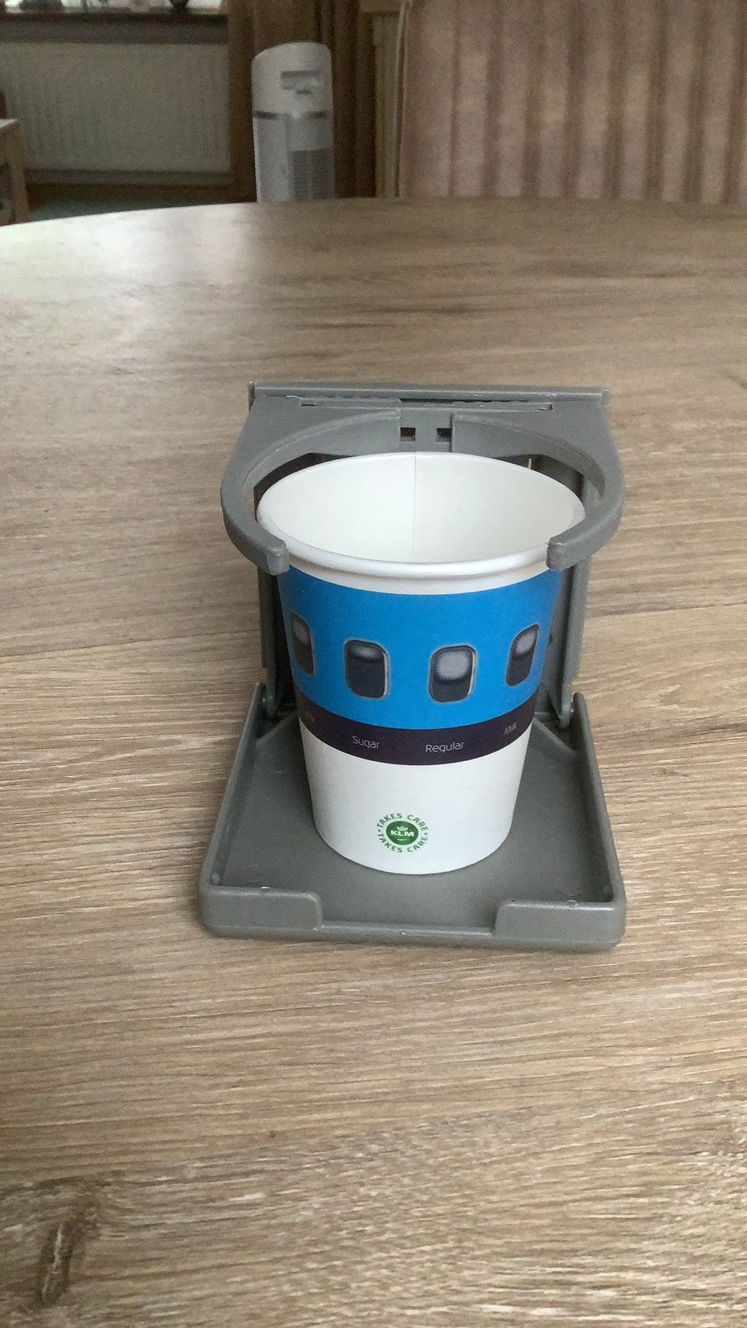 KLM MD - 11 koffiebeker houder, Ophalen of Verzenden, Gebruikt, Overige typen