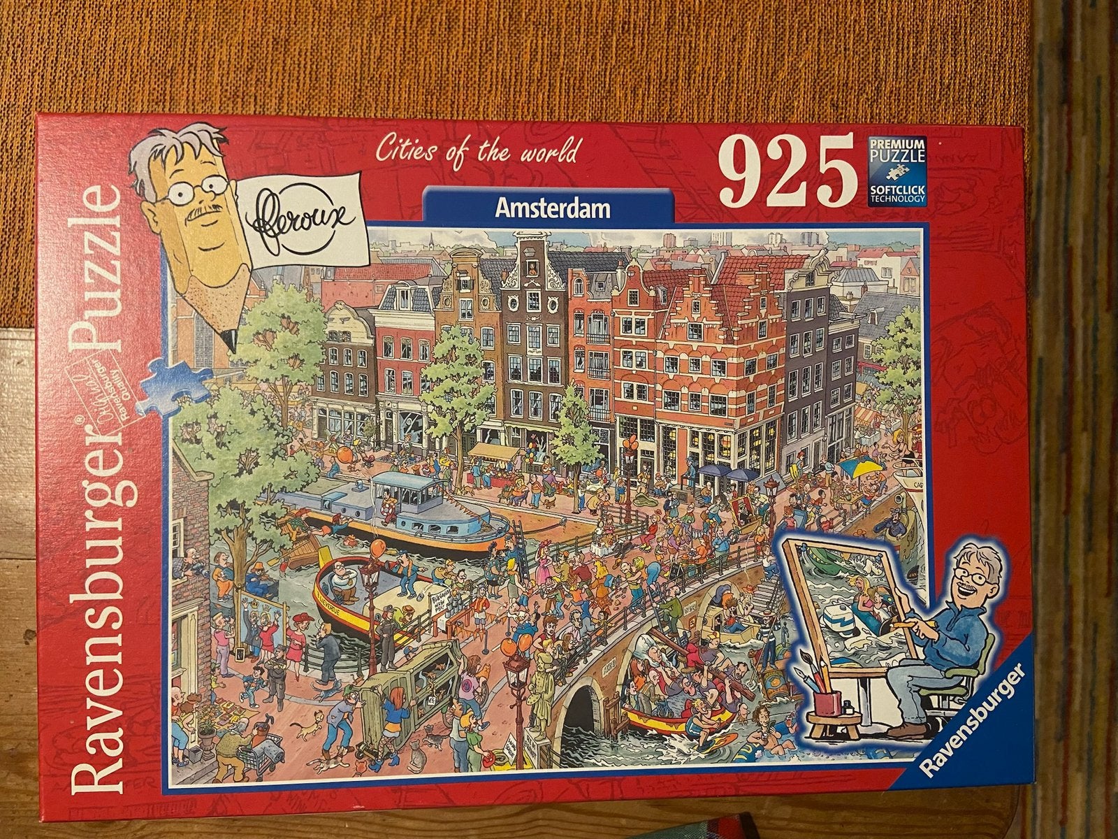 Ravensburger puzzel Amsterdam, Ophalen of Verzenden, 500 t/m 1500 stukjes, Zo goed als nieuw