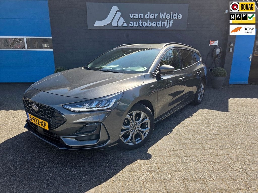 Ford Focus Wagon 1.0 EcoBoost Hybrid ST Line Style, Auto's, 125 pk, Gebruikt, Origineel Nederlands, Handgeschakeld