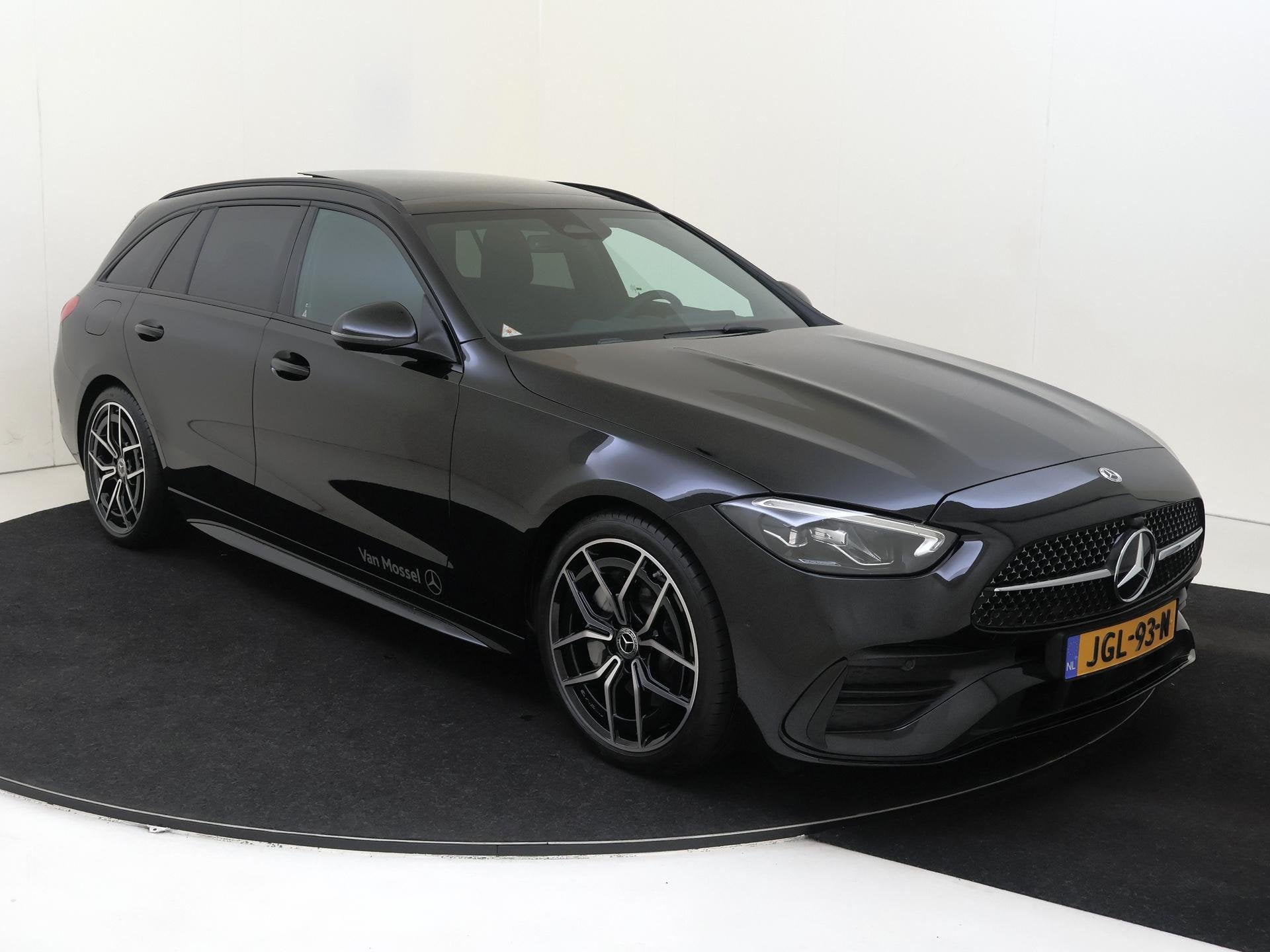Mercedes-Benz C-klasse Estate 180 Business Solution AMG Pano, Auto's, Automaat, Achterwielaandrijving, Euro 6, 4 cilinders