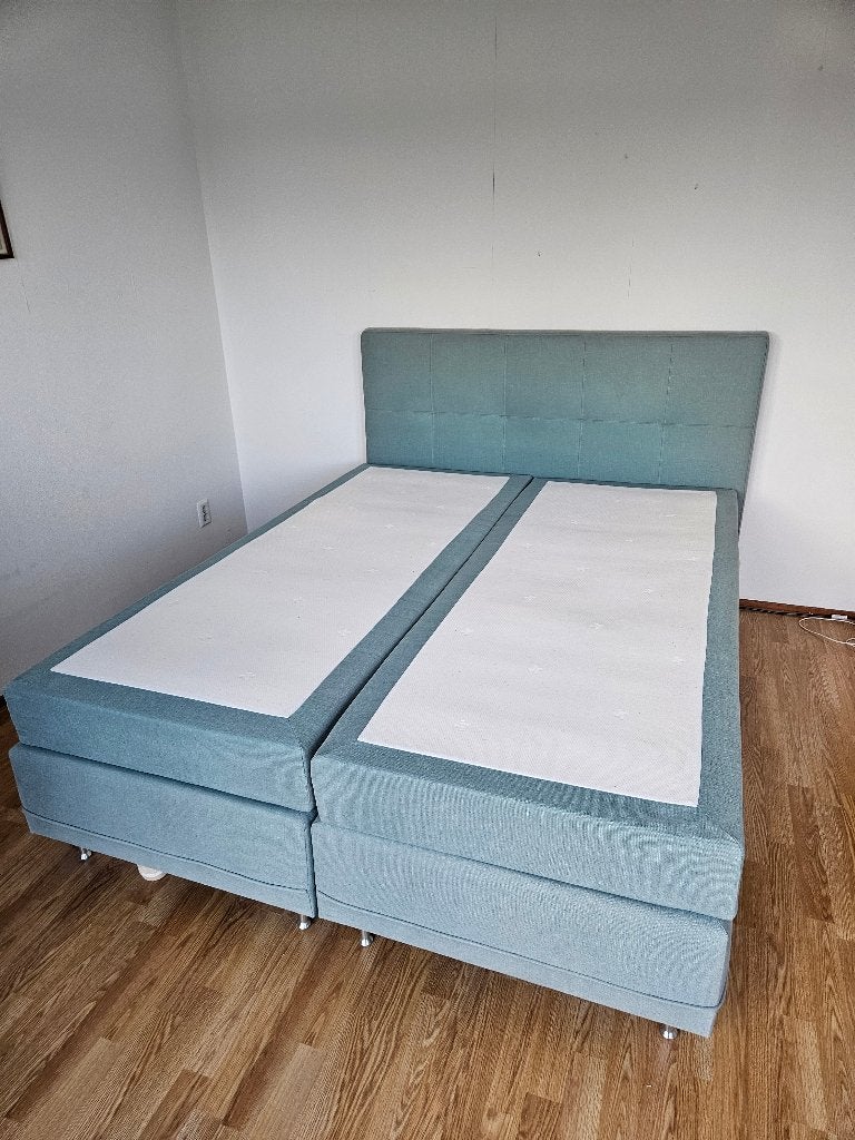 Goossens Boxspring 160x200 | Incl IKEA Topper | Topkwaliteit, Ophalen, Tweepersoons, Zo goed als nieuw, 200 cm