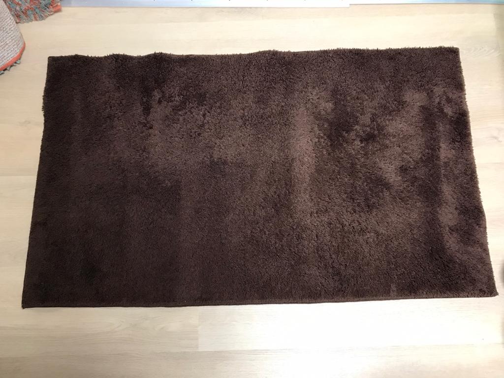 Mooie bruine badmat, Ophalen, Zo goed als nieuw, Bruin, Badmat