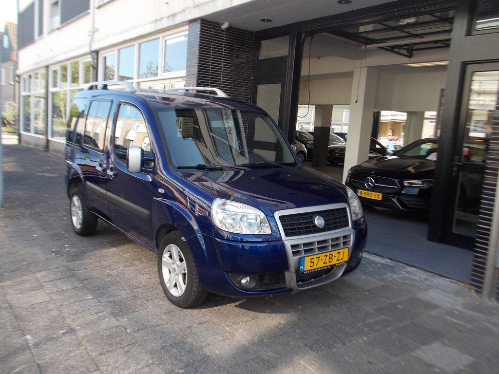Fiat Doblò 1.4 Malibu IJSKOUDE AIRCO 2 SCHUIFDEUREN, Auto's, Fiat, Voorwielaandrijving, Gebruikt, Doblo, 4 cilinders