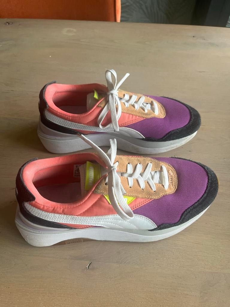 Puma Future Rider Play On Sneakers - Maat 40.5, Overige kleuren, Ophalen of Verzenden, Sneakers of Gympen, Gedragen