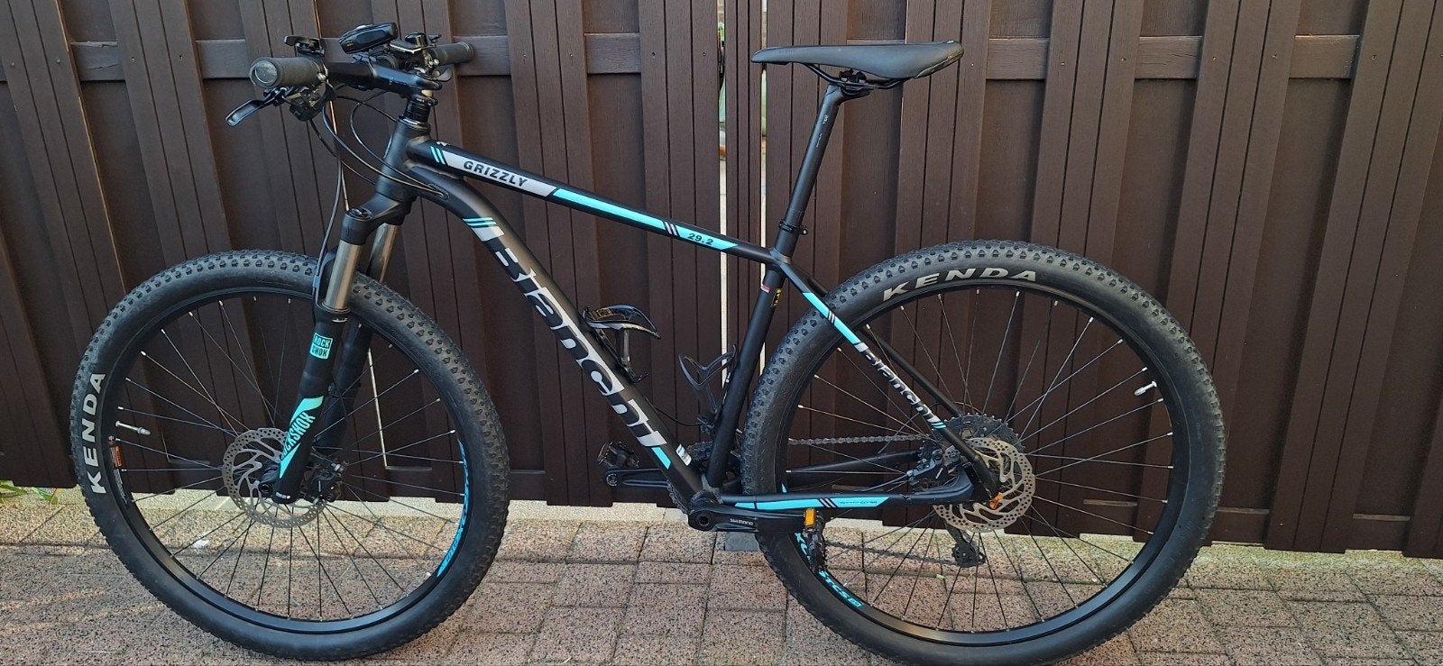 Mountainbike Bianchi Grizzly 29.2 29"  – Maat L – Shimano XT, Hardtail, Heren, Zo goed als nieuw, Schijfrem