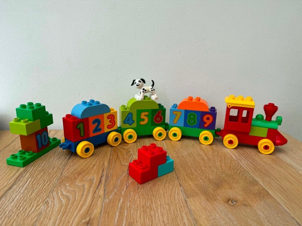 Lego Duplo Mijn Eerste Cijfertrein 10558, Ophalen, Gebruikt, Duplo