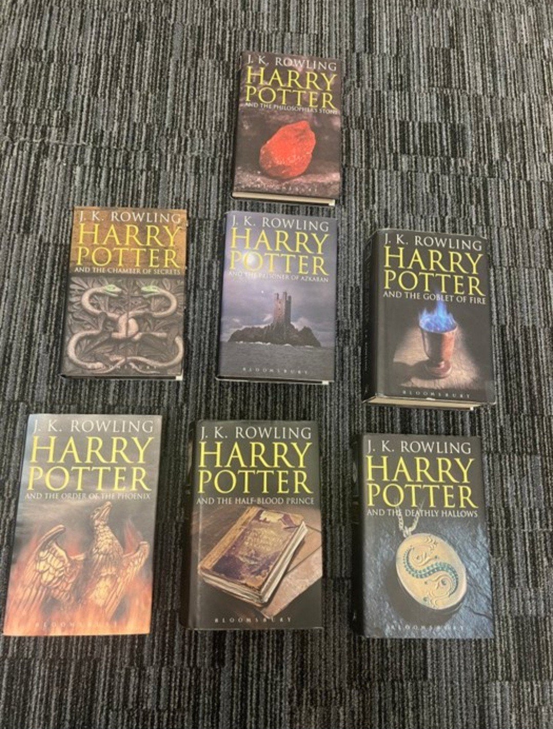 Complete Harry Potter Boekenset J.K. Rowling, Ophalen of Verzenden, Gelezen, J.K. Rowling