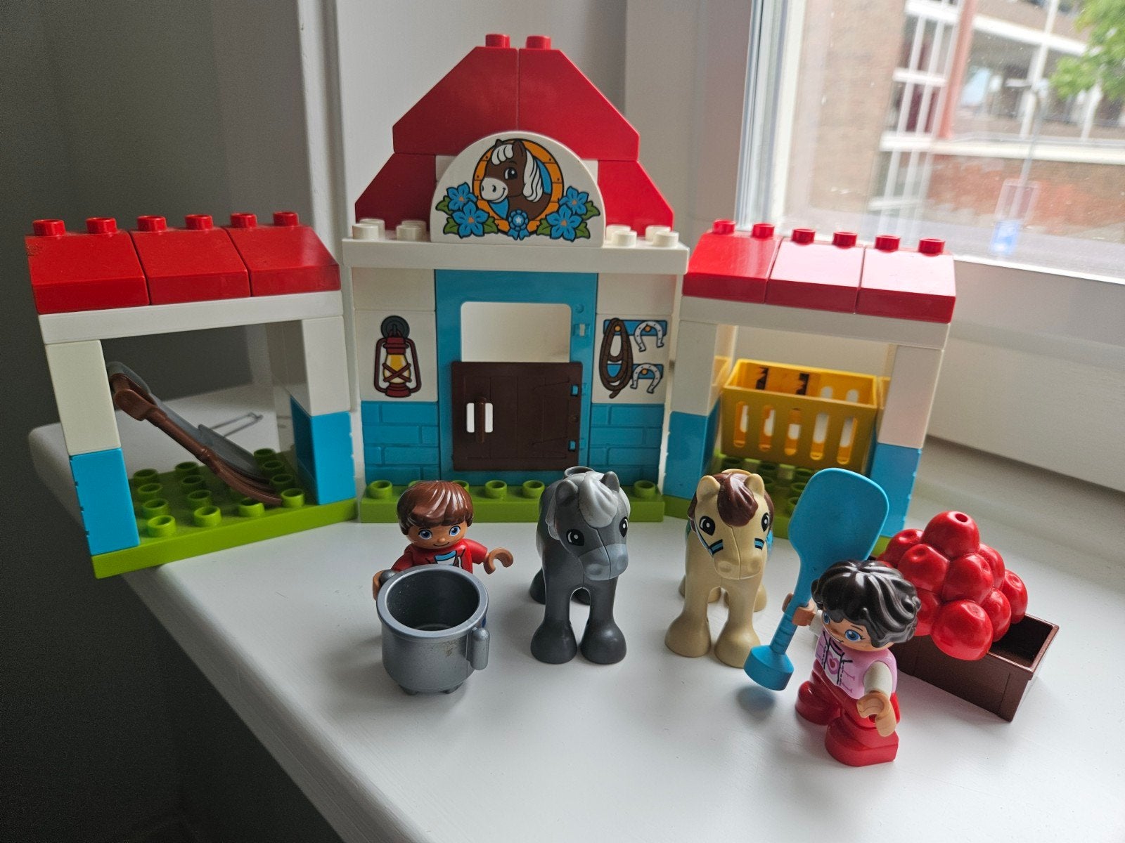 Lego Duplo De Ponystal 10868 - Compleet, Ophalen, Overige thema's, Compleet, Zo goed als nieuw