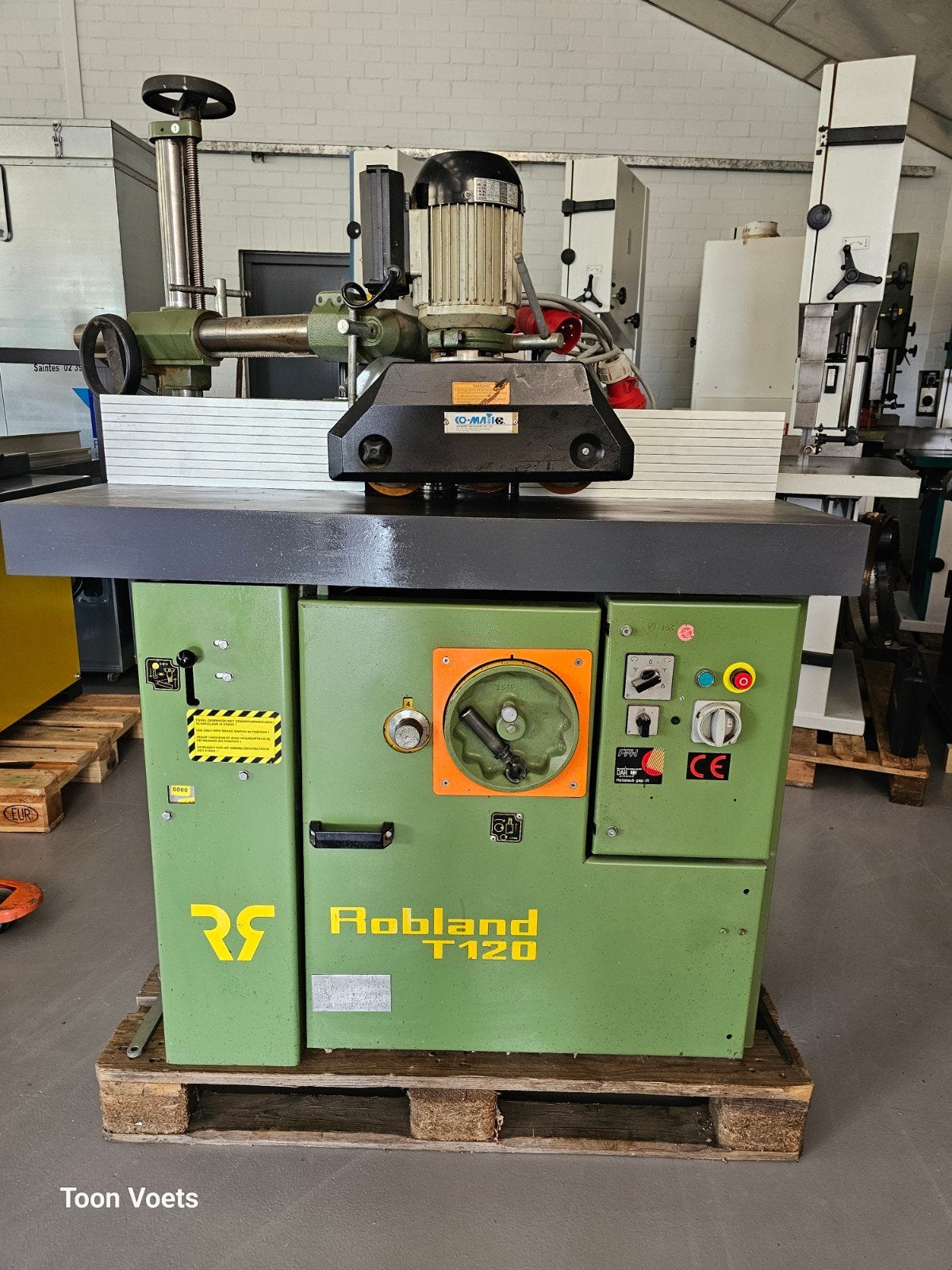 Freesmachine / Tafelfrees met aanvoerapparraat en Motorrem, Ophalen, Gebruikt, Overige soorten, Robland