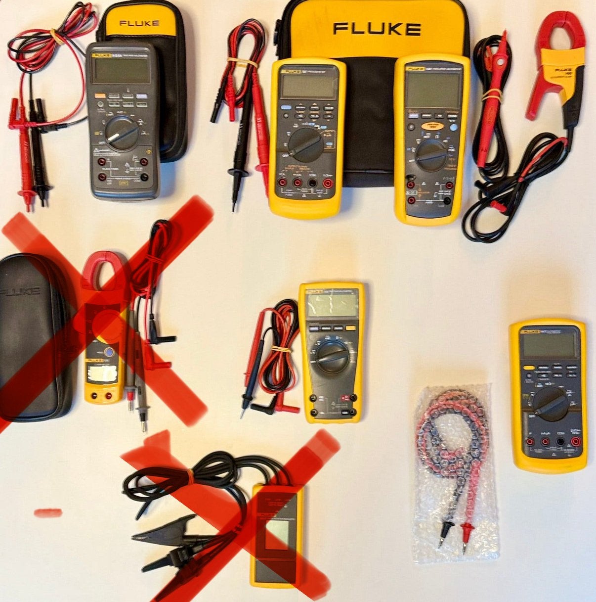 !!! FLUKE !!! Meetapparatuuren en accessoires, Ophalen, Zo goed als nieuw, Multimeter