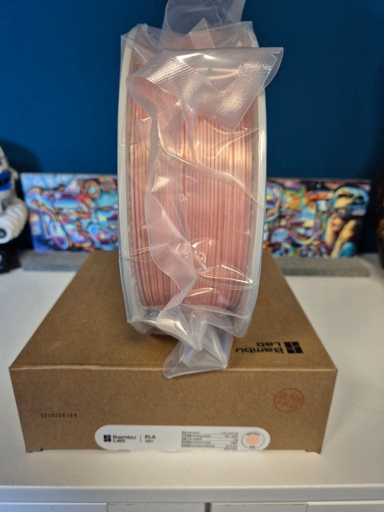 Bambu Lab PLA Silk+ (met spoel) - Pink (1kg), Ophalen of Verzenden, Nieuw, Filamentrollen