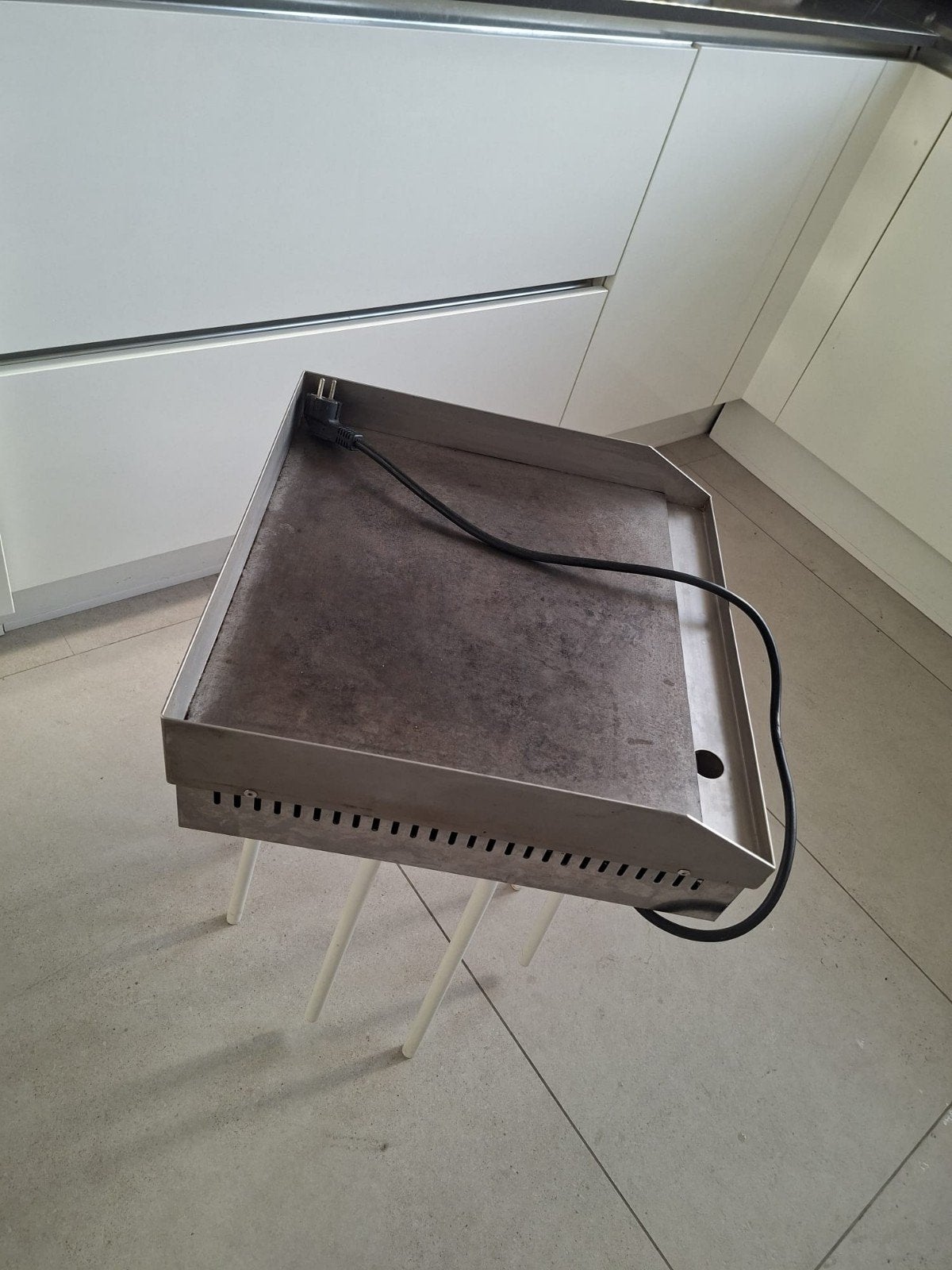 Professionele Elite Flat Fry Systeem Tafelgrill, Ophalen of Verzenden, Gebruikt, Tafelgrill