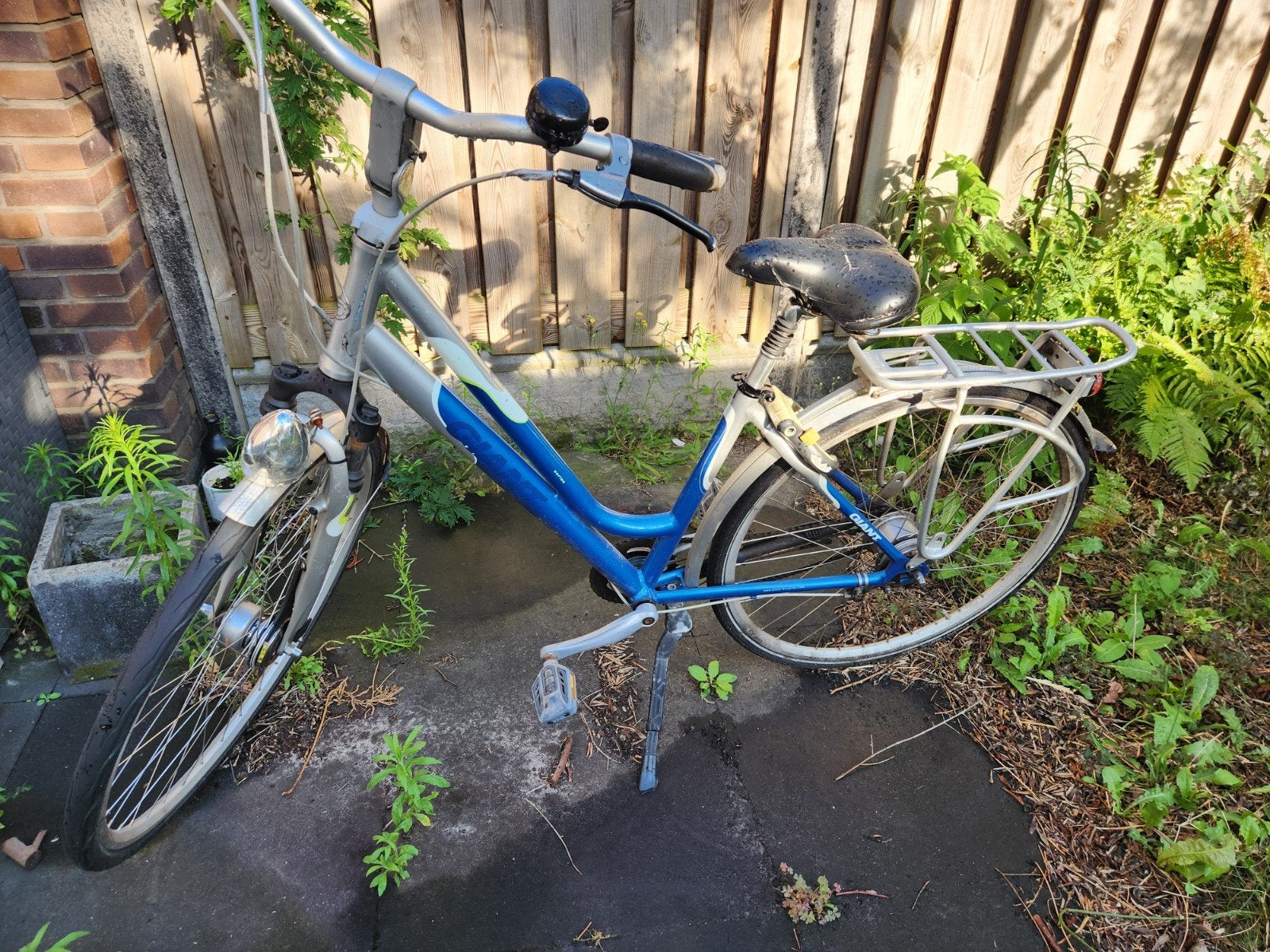Giant damesfiets, framemaat S, opknapper met naafversnelling, Fietsen en Brommers, Fietsen | Dames | Damesfietsen, Ophalen, Gebruikt
