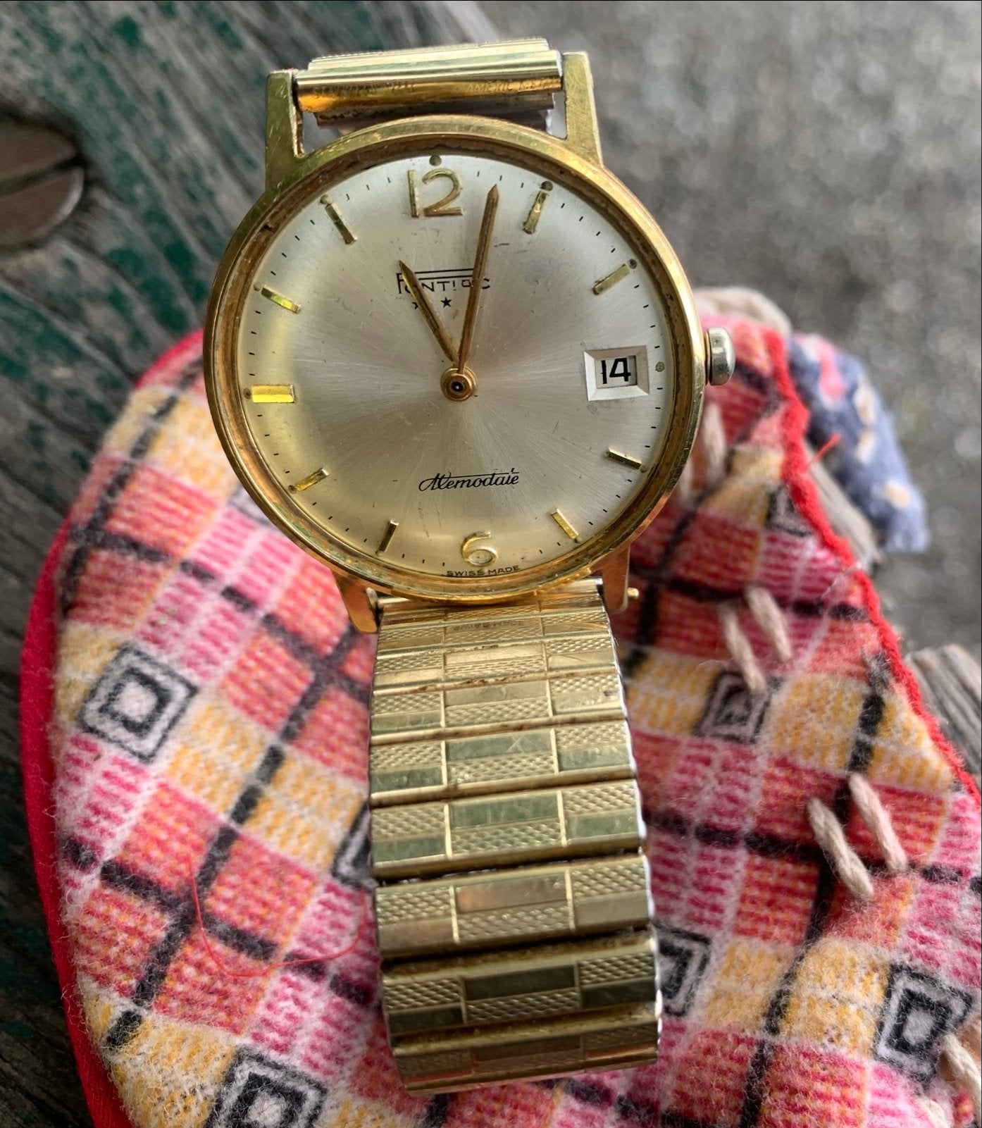 Pontiac Memodate, Kienzle, Zentra Ancre - Enkele partij, Sieraden, Tassen en Uiterlijk, Horloges | Antiek, Overige merken, Staal