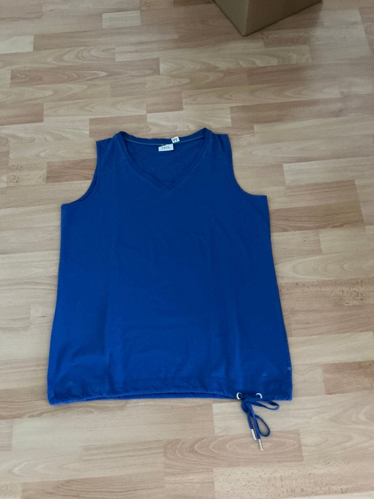 Merk:Cecil shirt kleur kobalt blauw maat 44, Blauw, Ophalen of Verzenden, Zo goed als nieuw, Zonder mouw