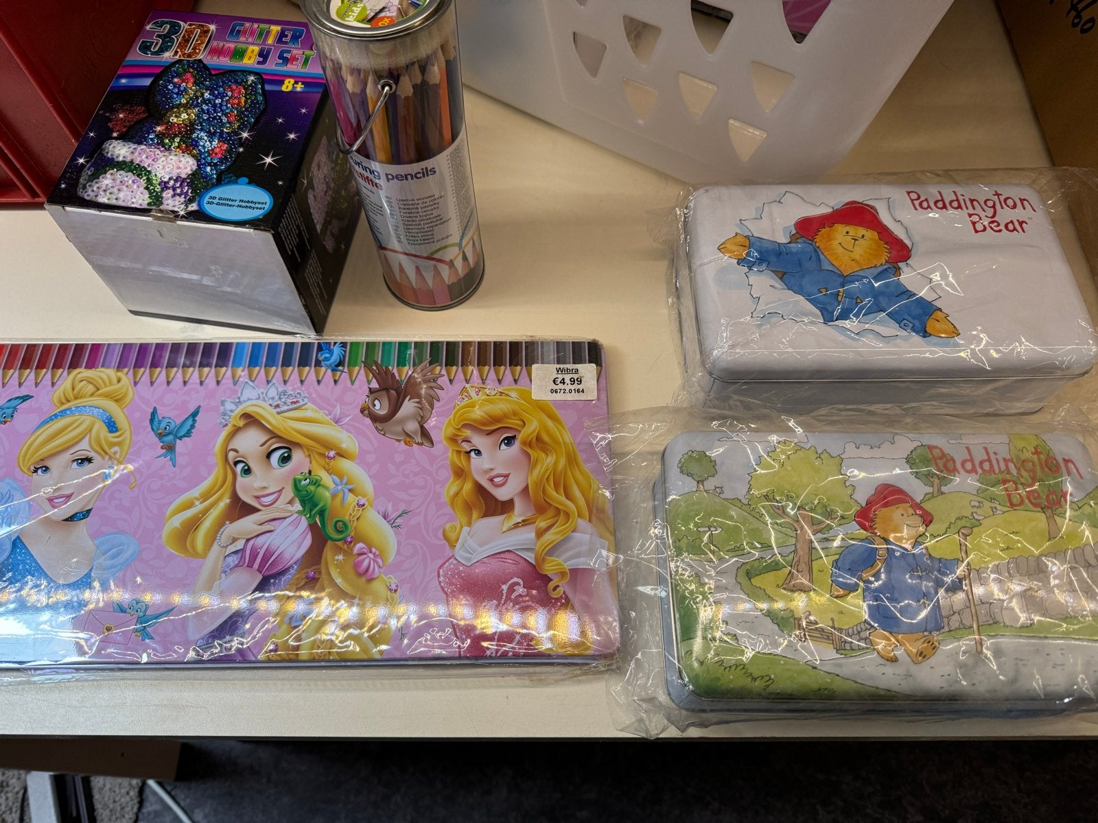 Knutselset, Disney Kleurpotloden, Paddingtonblik, Hobby en Vrije tijd, Ophalen, Fantasie, Nieuw, Meerkleurig