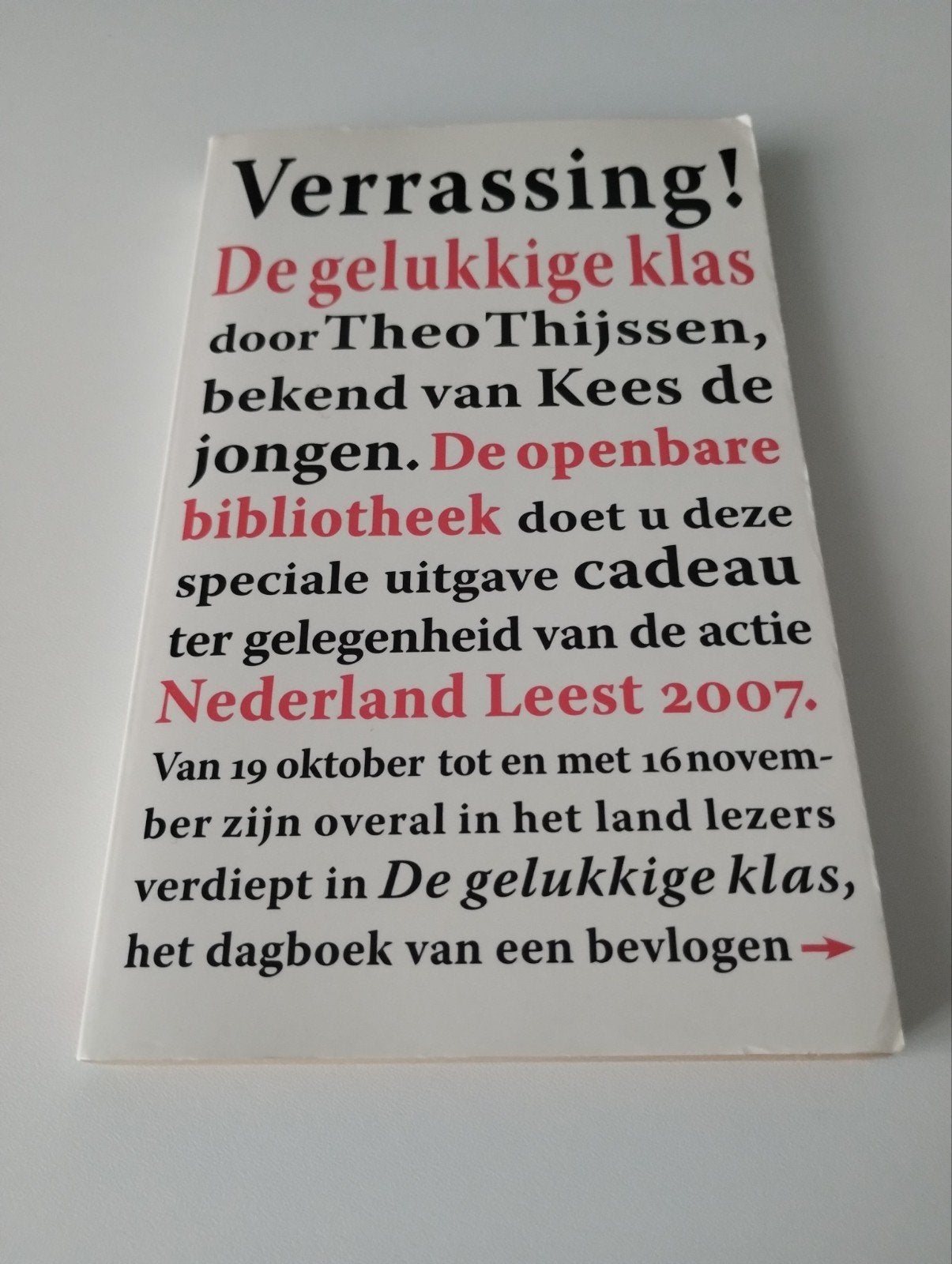 De gelukkige klas - Theo Thijssen - gratis!, Ophalen, Gelezen, Theo Thijssen