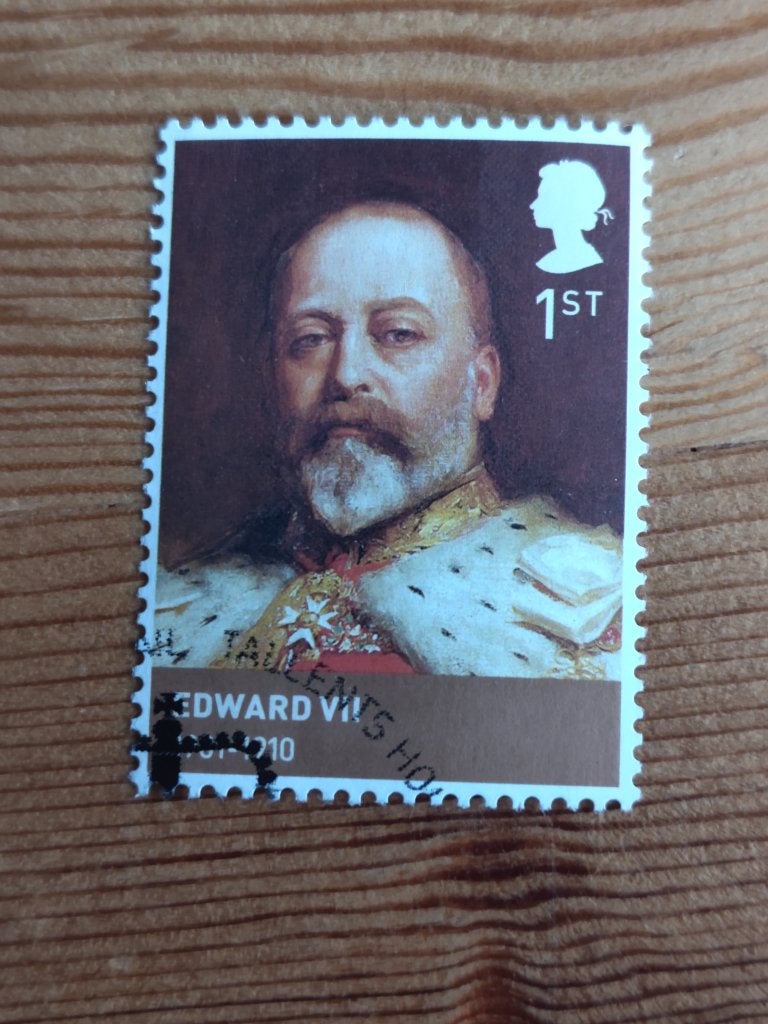 Engeland recent 1st House of Windsor Edward VII, Ophalen of Verzenden, Gestempeld