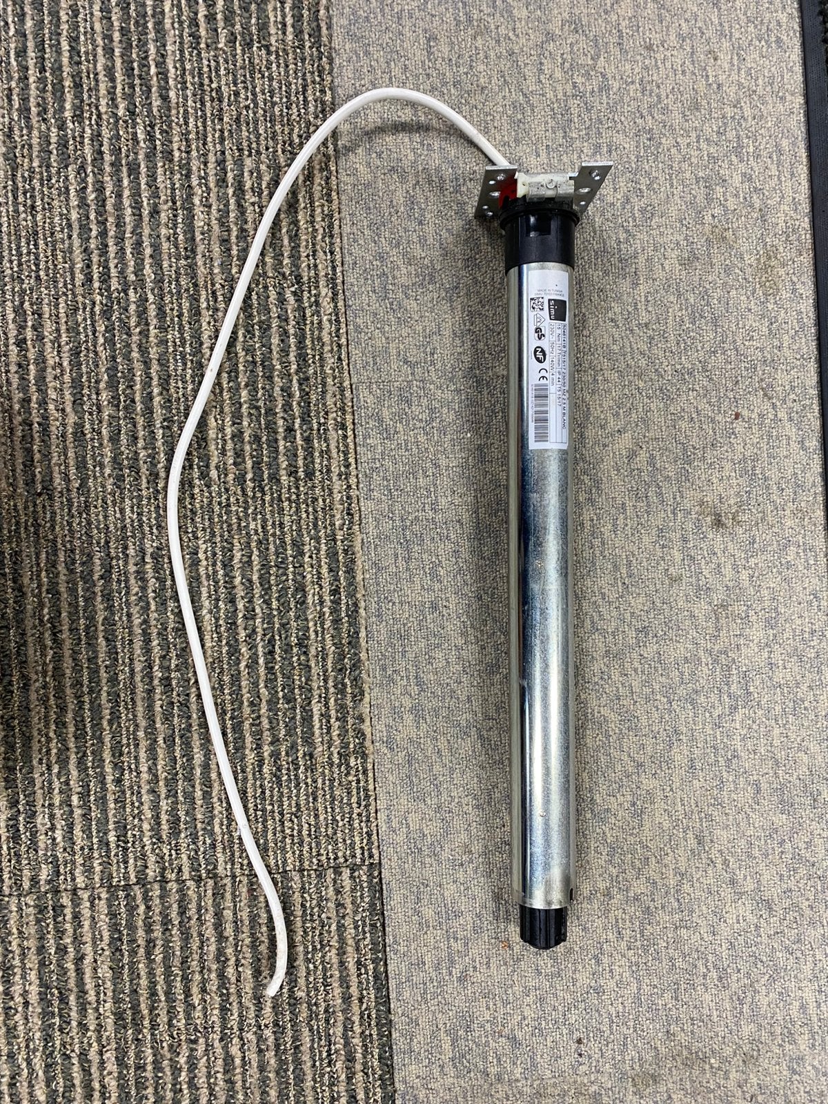 Simu rolluik motor elektrisch. Buismotor, Doe-het-zelf en Verbouw, Rolluiken, Ophalen of Verzenden, Gebruikt, 200 cm of meer