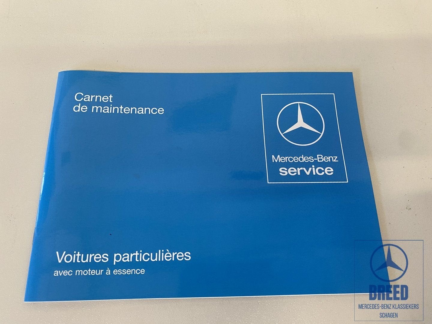 NOS onderhoudsboekje voor Mercedes-Benz R107 W123 W126, Auto diversen, Ophalen of Verzenden