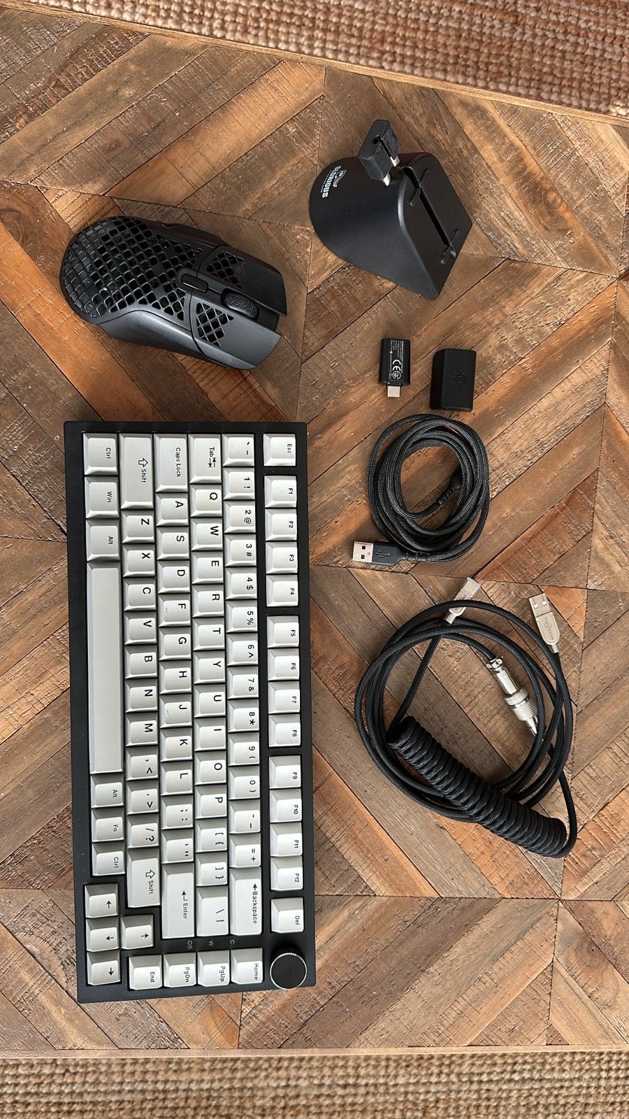Gaming Toetsenbord en Muis - kan ook los kopen, Computers en Software, Ophalen, Rechtshandig, Muis, Gaming muis