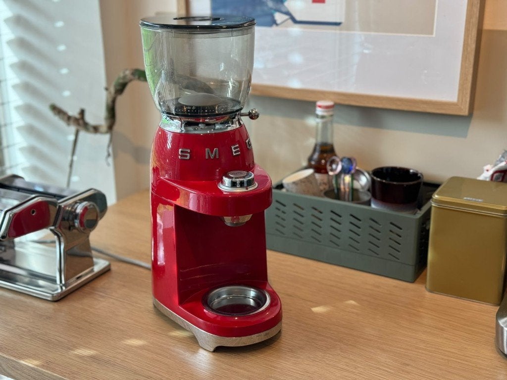 SMEG Koffiemolen - zo goed als nieuw, Witgoed en Apparatuur, Ophalen of Verzenden, Zo goed als nieuw, Overige merken, Koffiemolen