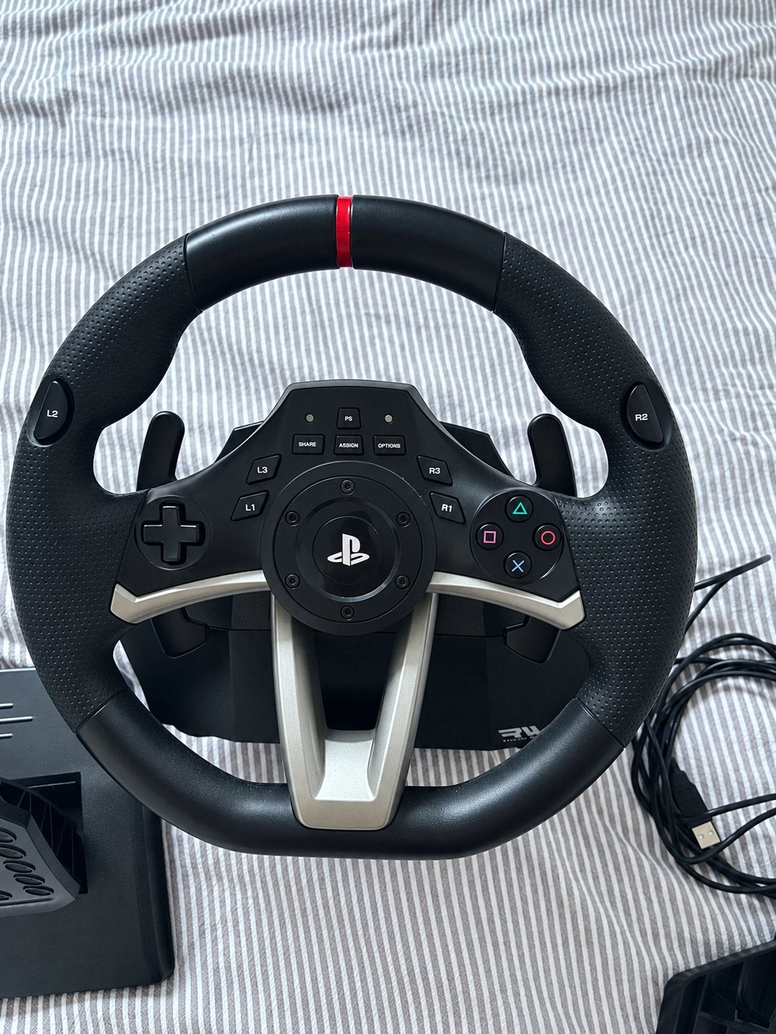 Hori Racing Wheel Apex PS4//PC, Ophalen of Verzenden, Overige merken, Zo goed als nieuw