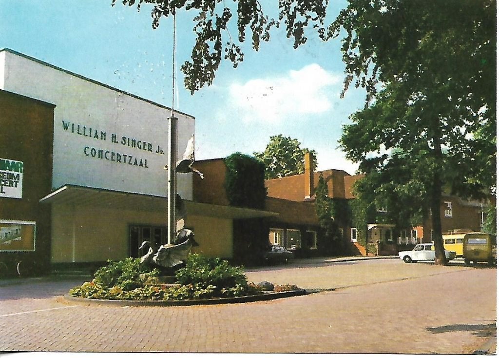 Laren- -Singer Concertzaal., Verzenden, 1960 tot 1980, Ongelopen, Noord-Holland