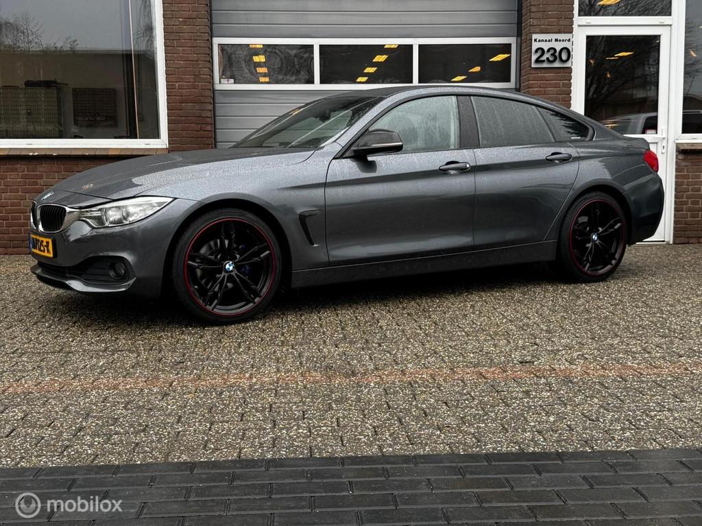 BMW 4-serie Gran Coupé 418i EXE ECC-AIRCO/NAVI/XENON, Automaat, Gebruikt, Euro 6, Origineel Nederlands