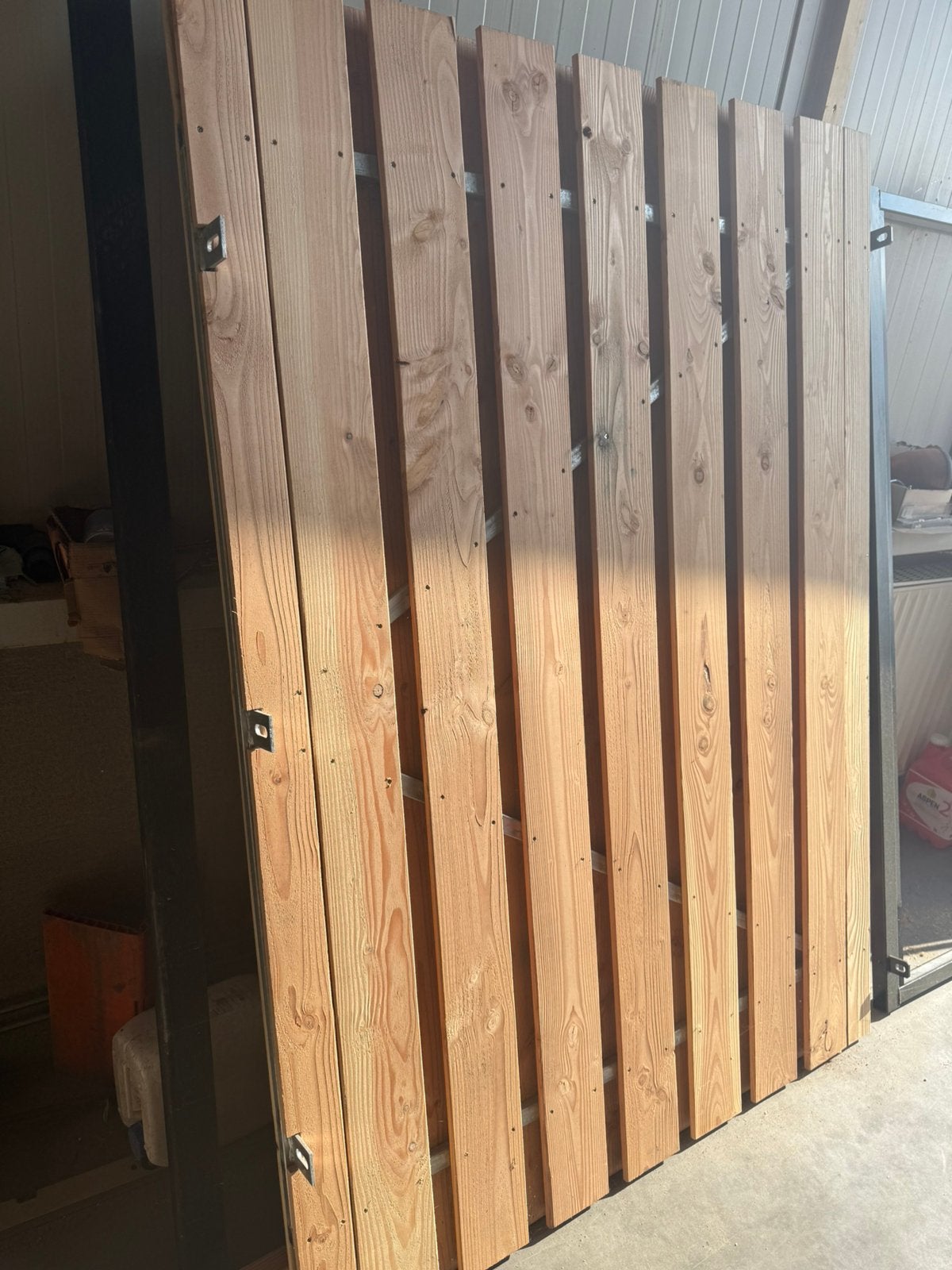Douglas poort 140x195, Ophalen, 1 tot 2 meter, Minder dan 3 meter, Nieuw