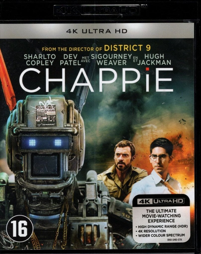 Chappie - 4K Ultra HD (Neill Blomkamp) - Nederlandse uitgave, Sony Interactive Entertainment Benelux B.V., Engels, Nederlands