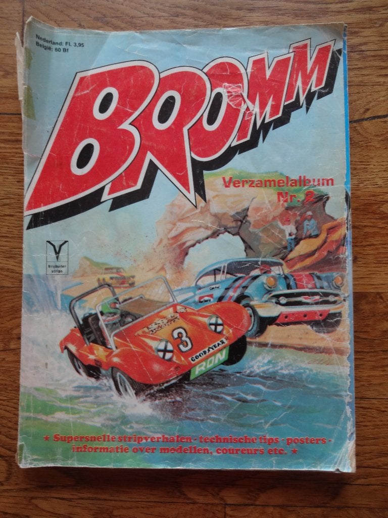 Bromm verzamelalbum nr 2 1979, Gelezen, Eén stripboek, Bromm, Ophalen of Verzenden
