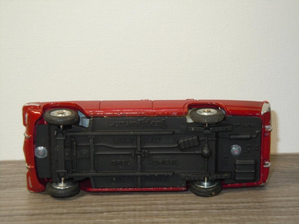 Opel Admiral - Dinky Toys 513 France 1:43 - Rood, Auto, Verzenden, Frankrijk, Dinky Toys