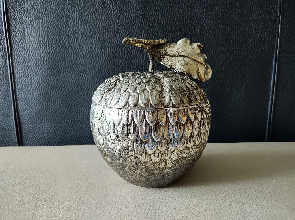 Mauro Manetti - ijsemmer - vintage 70's, Zilver, Object, Ophalen of Verzenden, Metaal