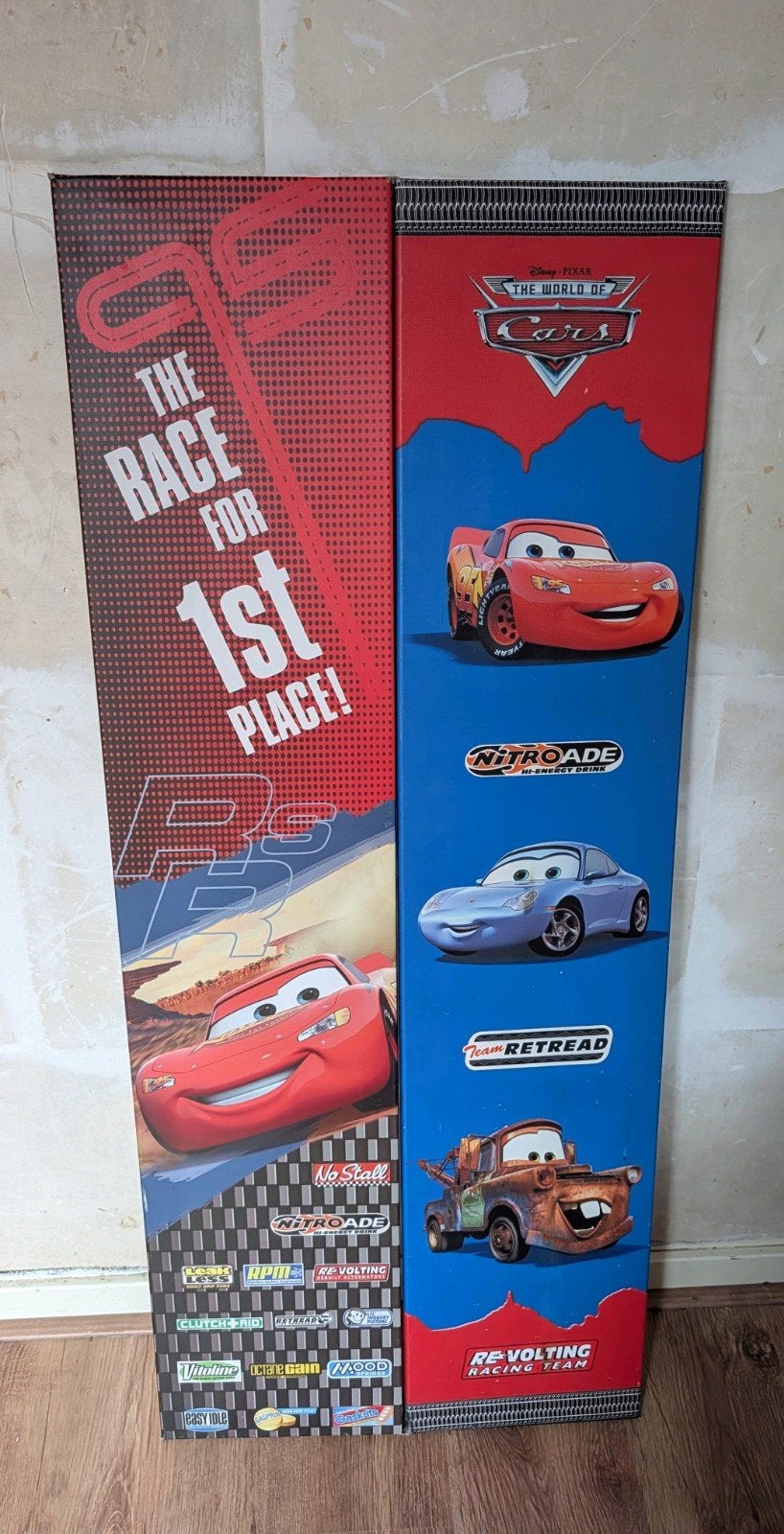 Cars decoratie panelen 2 x, Ophalen