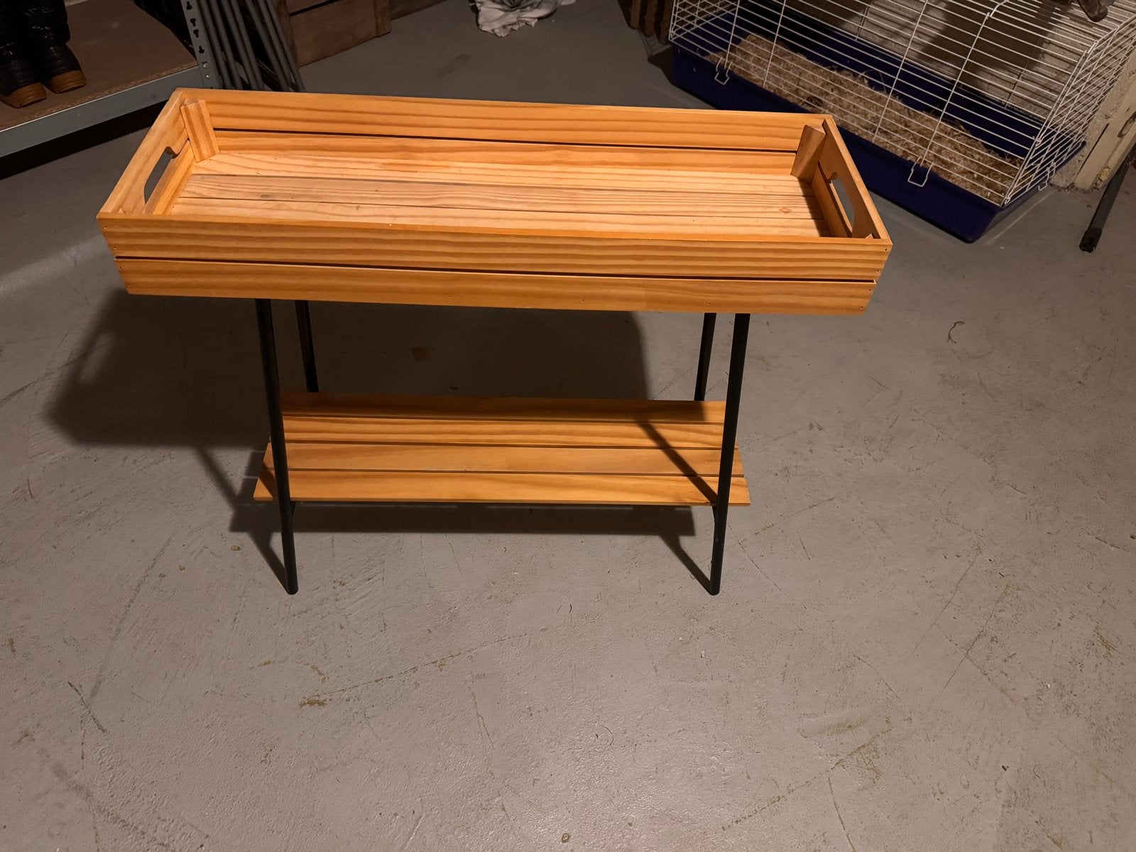 IKEA VANILJSTÅNG Plantenstandaard - Zo goed als nieuw, Ophalen, Zo goed als nieuw, Bruin, Hout