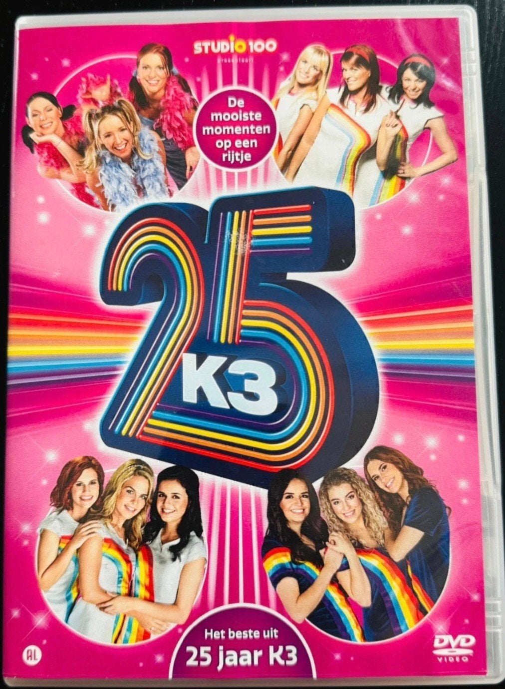K3 - Het beste uit 25 jaar K3 DVD, Verzamelbox, Alle leeftijden, Zo goed als nieuw, Familie