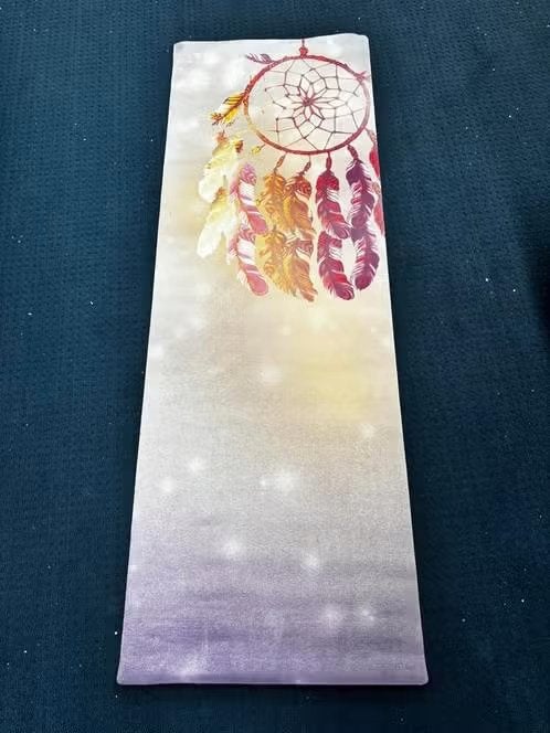 NIEUW! Yogamat droomvanger opdruk 61,5x180 cm €14,99, Sport en Fitness, Fitnessmaterialen, Ophalen of Verzenden, Nieuw, Fitnessmat