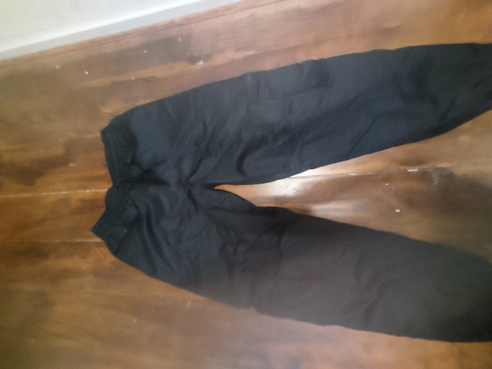 Zwarte sportbroek met ritszak, Kleding | Heren, Spijkerbroeken en Jeans, Onbekend, Zwart, Overige jeansmaten, Ophalen of Verzenden