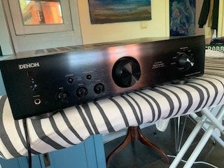 Denon Versterker 185W met 2 B&O speakers - ZGAN, Ophalen, Denon, Zo goed als nieuw, 120 watt of meer