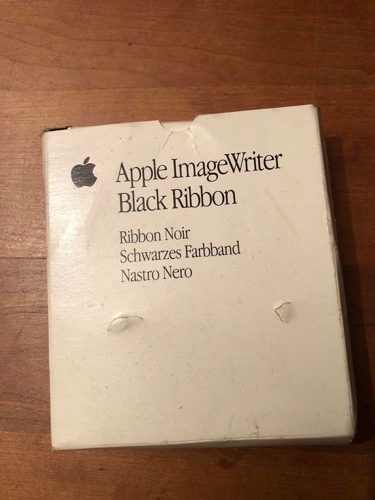 Apple ImageWriter Ribbon - Nieuw in ongeopende verpakking, Computers en Software, Vintage Computers, Ophalen of Verzenden